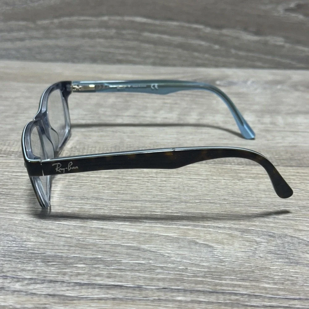 Ray-Ban RB1531 3701‎ Eyeglasses Men Square Full Rim Tortoise Shell 48mm 130mm